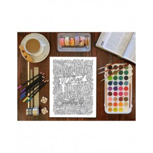 Colorie les Proverbes : Un livre de coloriage chrétien pour adultes