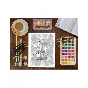 Colorie les Proverbes : Un livre de coloriage chrétien pour adultes