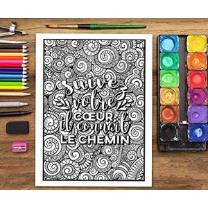 Parlez de ce qui va bien dans vos vies plutôt de ce qui va mal : coloriages inspirants pour adultes