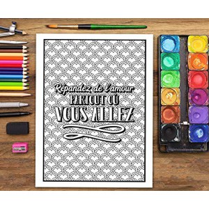 Parlez de ce qui va bien dans vos vies plutôt de ce qui va mal : coloriages inspirants pour adultes