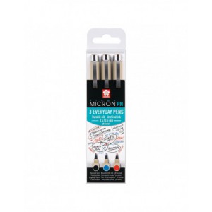 Pigma Micron PN Office set 3 couleurs