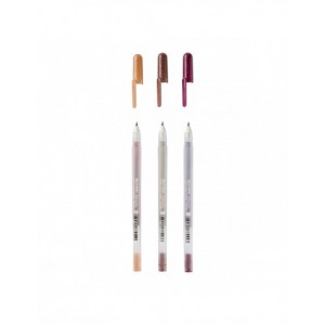 3 Gelly Rolls Metallic - Nature