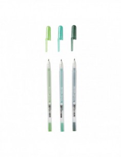 3 Gelly Rolls Metallic - Forest 2