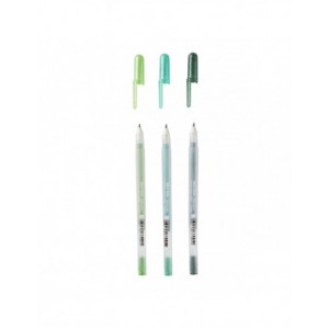 3 Gelly Rolls Metallic - Forest