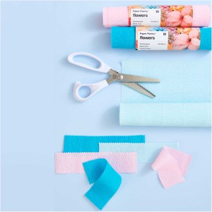 Ciseaux cranteurs en acier de qualité, pour papier ou tissus, 21 cm