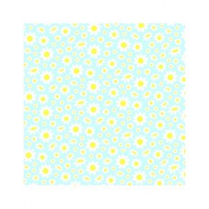 Set 6 feuilles imprimées recto/verso 30,5X30,5cm - Lapin paquerette