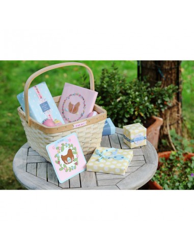 Autocollants puffie - lapins chpocolat