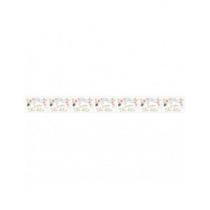 80 stickers timbres Save the date foil or