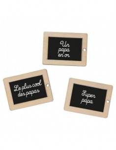 Kit de 3 Porte-clés à monter PAPA 2