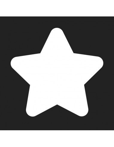 SET 12 POCHOIRS 9X9cm -  LICORNE