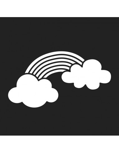 SET 12 POCHOIRS 9X9cm -  LICORNE