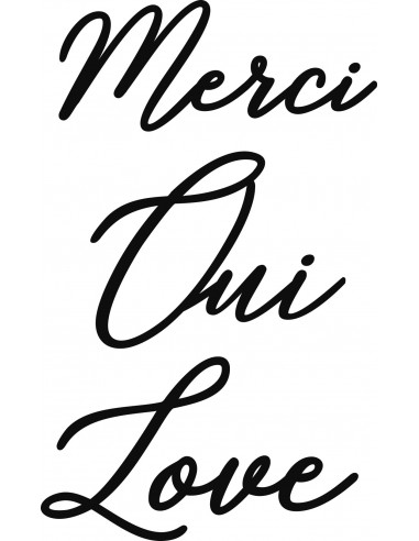 dies Merci Oui Love