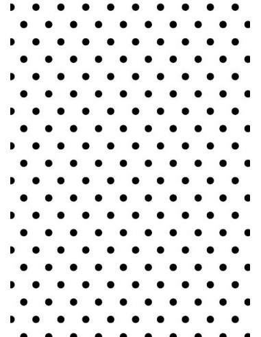 plaque embossage 13x18cm polka dots