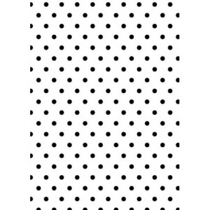 plaque embossage 13x18cm polka dots