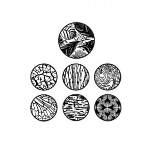 Pochoir - Sculpey Silk Screen Set Nature