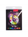12 feutres de coloriage dont 1 blanc MAGIQUE