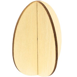 set de 3 gros oeuf en bois emboitables 3D