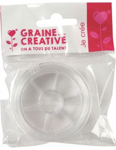 FIL NYLON TRANSPARENT - 5 M (DIAM 0.5 mm) 2