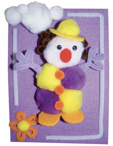 50 POMPONS ASSORTIMENT - Ø25 MM - ACRYLIQUE