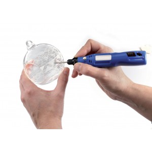 GRAVEUR SUR VERRE + 10 accessoires