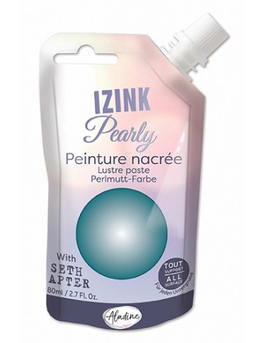 IZINK PEARLY turquoise / ocean - 80 ml
