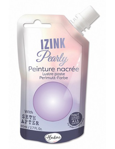 IZINK PEARLY violet pastel / smokey lilac - 80 ml