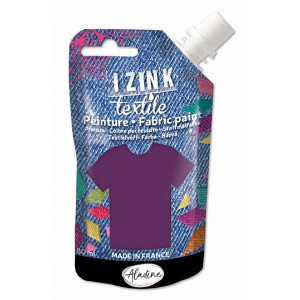 IZINK TEXTILE PEINTURE VIOLET CACHEMIRE 80 ML