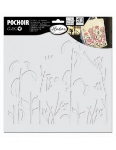 POCHOIR SUPERPOSABLE NATURE