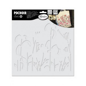 POCHOIR SUPERPOSABLE NATURE