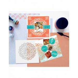 POCHOIR CARRE DIY ARABESQUE