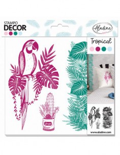 STAMPO DECOR TROPICAL