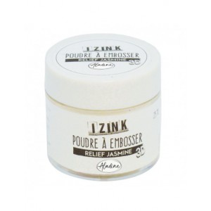 IZINK POUDRE A EMBOSSER jasmine - 25 ml