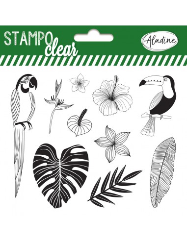 Stampo clear jungle