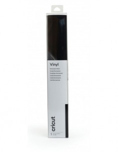 CRICUT ROULEAU VINYLE PERMANENT PREMIUM NOIR 30,5x122cm 2