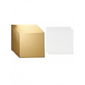 CRICUT 8 FEUILLES TRANSFERT FOIL OR 30,5x30,5cm