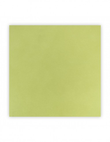 CARDSTOCK ADHESIF 1 feuille 30,5 x 30,5cm - CITRON VERT