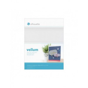 6 FEUILLES VELLUM calque  21.6 CMX28 CM