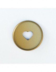 MEDIUM - 9 anneaux en plastique - Gold 2