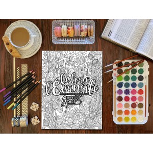 Coloriage chrétien pour adultes : 43 versets de la Bible à colorier
