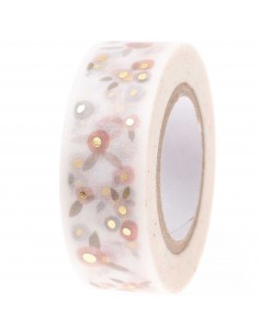 washi tape FLEURS, POUDRE or foil