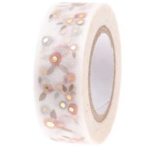 washi tape FLEURS, POUDRE or foil