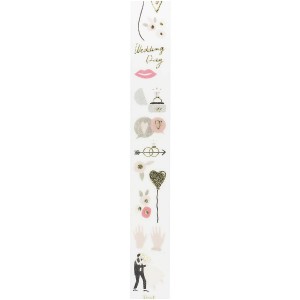 Washi tape WEDDING DAY mariage