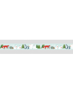 TAPES FORET HIVERNALE, ANIMAUX 2