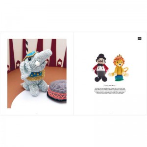 ~ RICORUMI - CIRQUE - amigurumi - 7 personnages à crocheter - Rico Design
