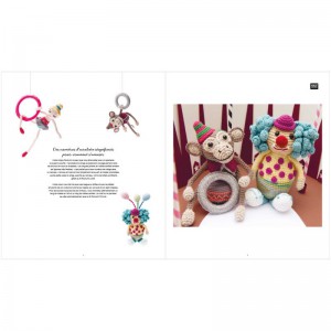 ~ RICORUMI - CIRQUE - amigurumi - 7 personnages à crocheter - Rico Design