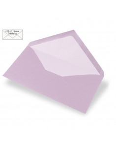 5 Enveloppes longues, 90g/m2 , lilas