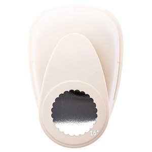 Perforatrice motif cercle dentelé 38mm