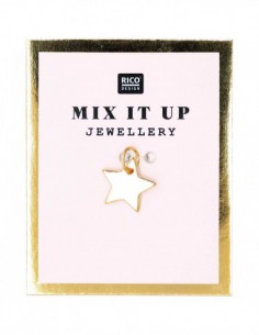 PENDENTIF ÉTOILE, métal doré de qualité supérieure 2