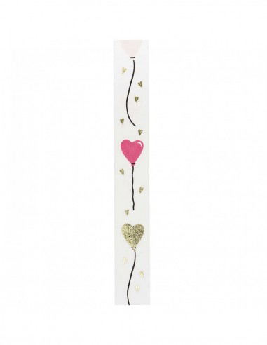 Washi tape BALLONS COEUR Foil or