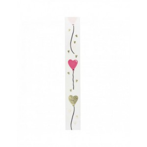 Washi tape BALLONS COEUR Foil or